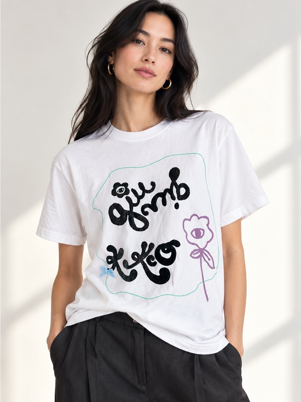 NWT Giu Giu x KkCo Grand Opening Matine Graphic Tee S/M